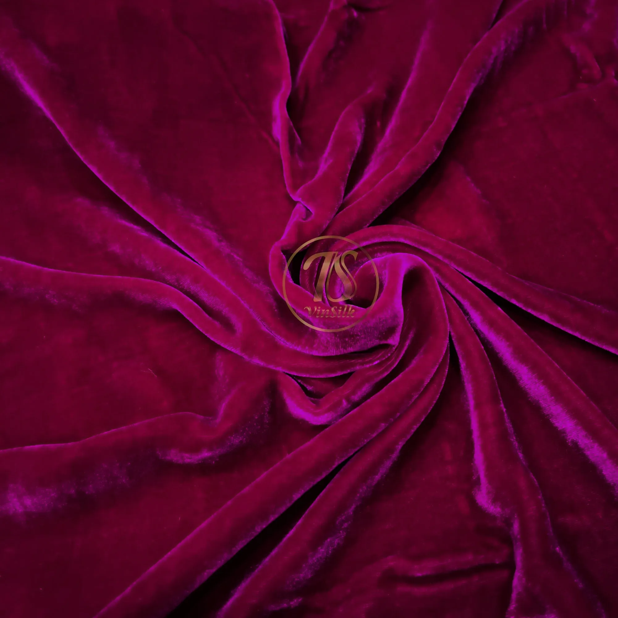 100% Mulberry Silk Velvet fabric by the yard - Luxury Silk Velvet - Dress making - Silk for sewing