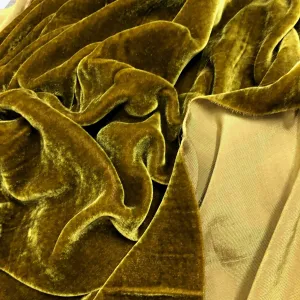 100% MULBERRY SILK VELVET fabric by the yard - Luxury Silk Velvet for Dress, Skirt, High End Garment - Silk apparel fabric - Velvet fabric