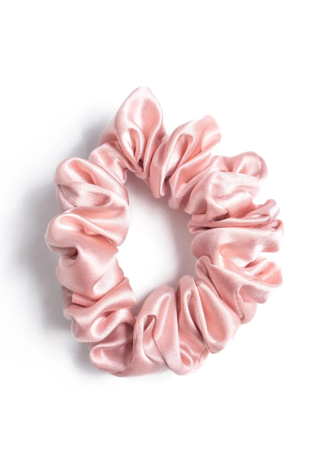 100% Pure Mulberry Silk Hair Scrunchies with Gift Box - Set of 3 Large Hair Ties