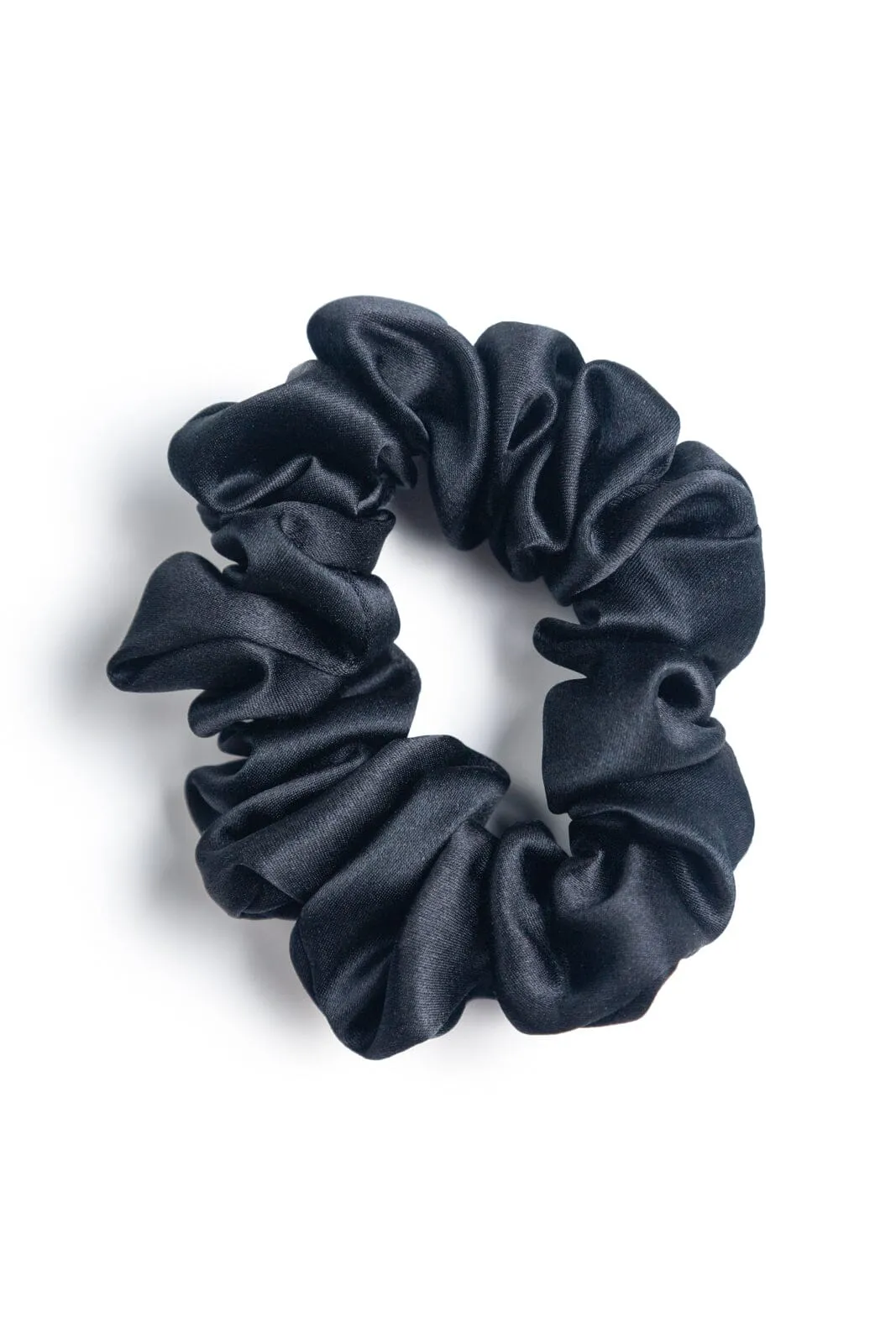 100% Pure Mulberry Silk Hair Scrunchies with Gift Box - Set of 3 Large Hair Ties