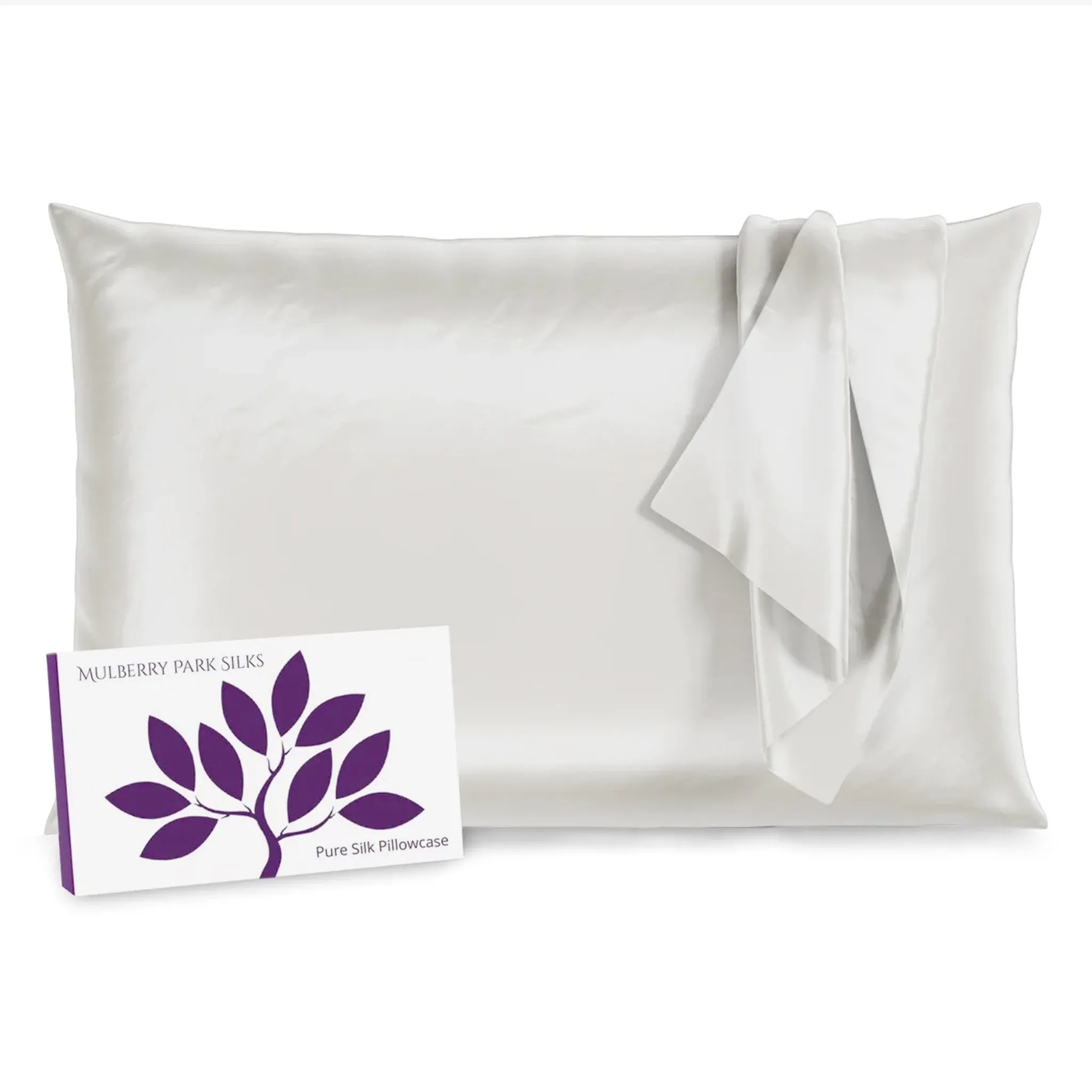 30 Momme Silk Pillowcase - Ivory