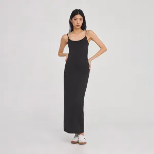 Adjustable Thin Straps Long Body Dress