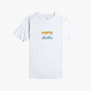 Billabong Boys Team Wave Short Sleeve Tee White