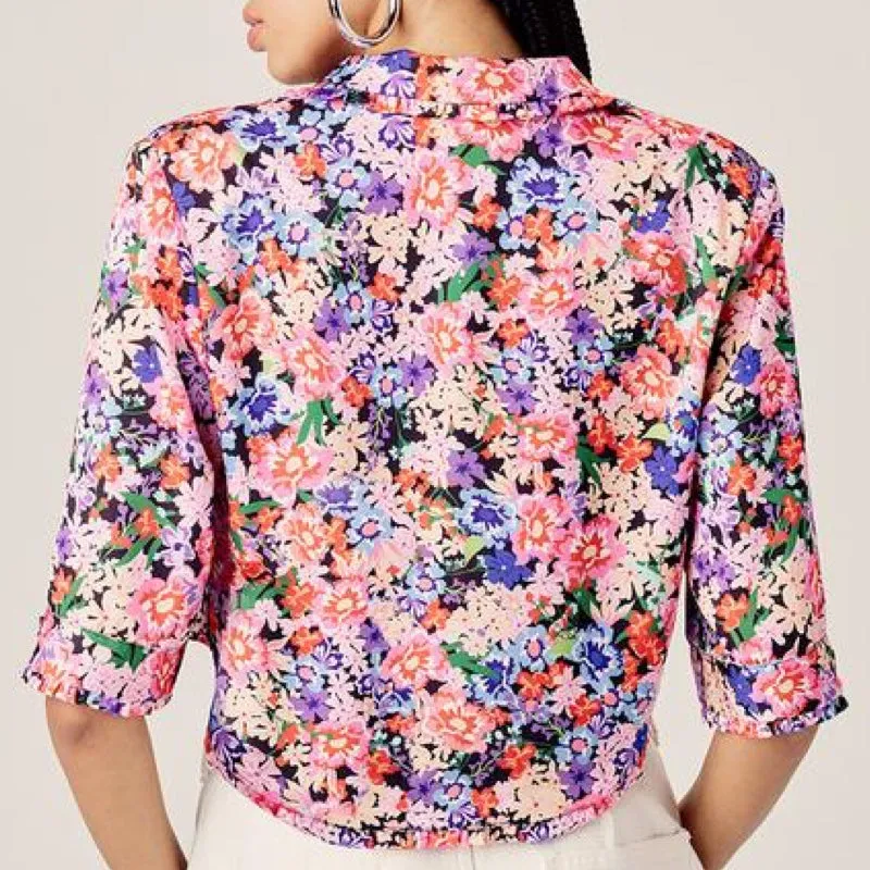 Bouquet Cropped Blazer