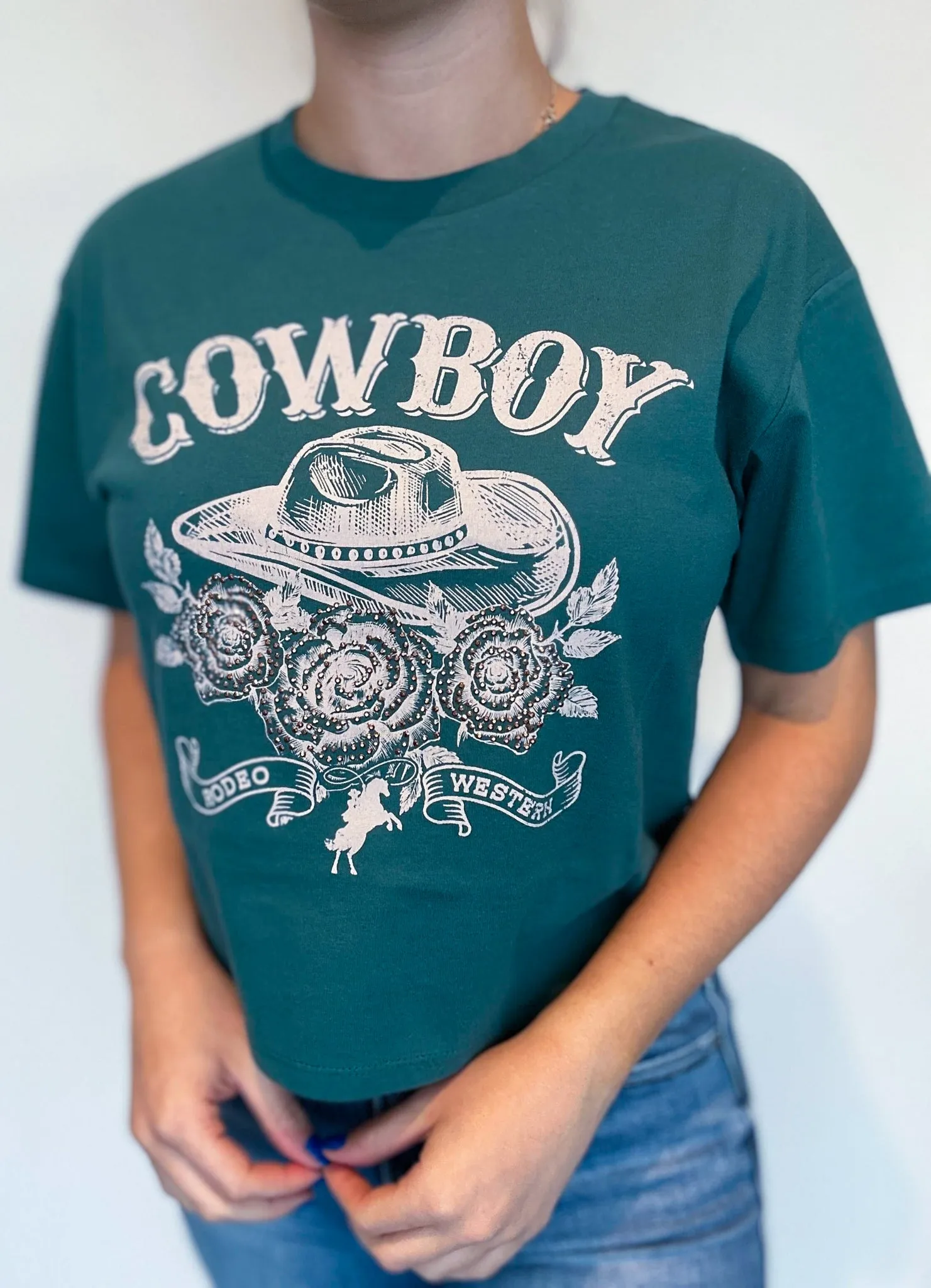 Cowboys & Roses Graphic Tee