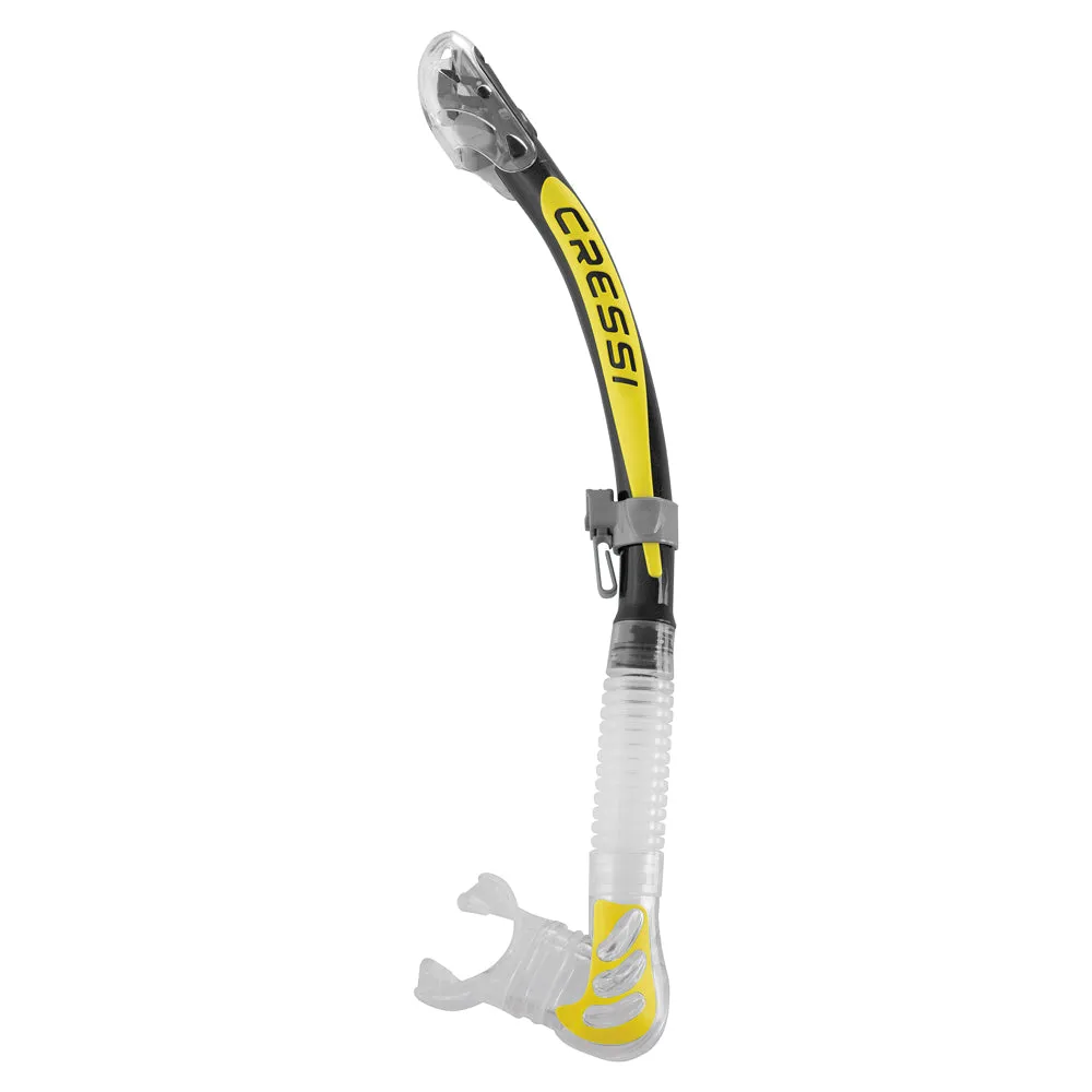 Cressi Alpha Dry Adult Size Snorkel