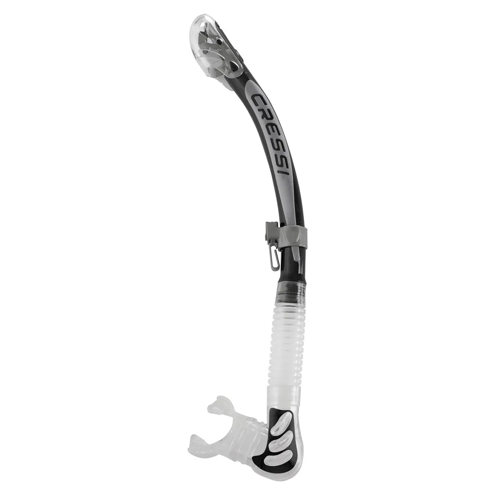 Cressi Alpha Dry Adult Size Snorkel