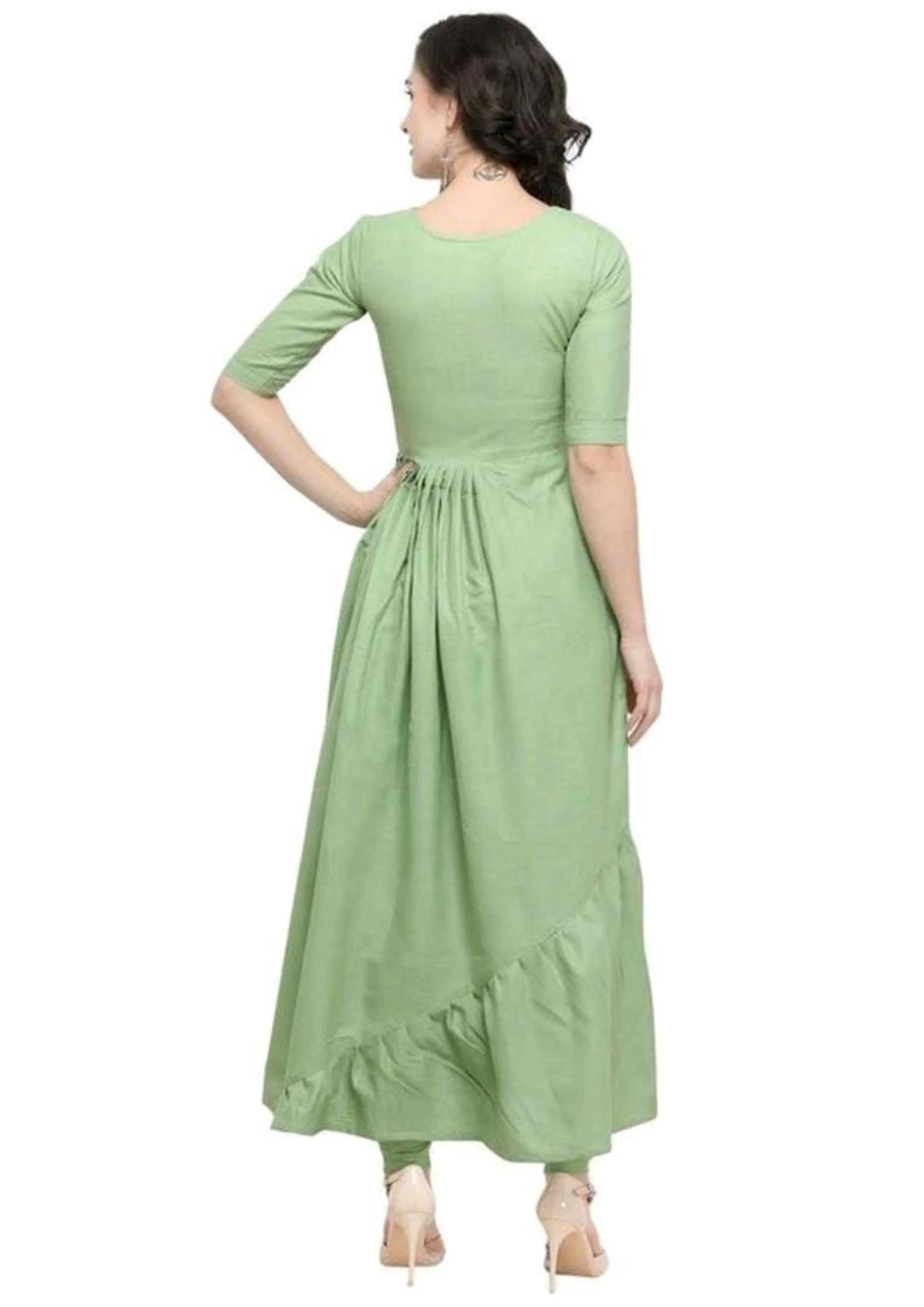 Designer Mart Cotton Maxi Gown Dress