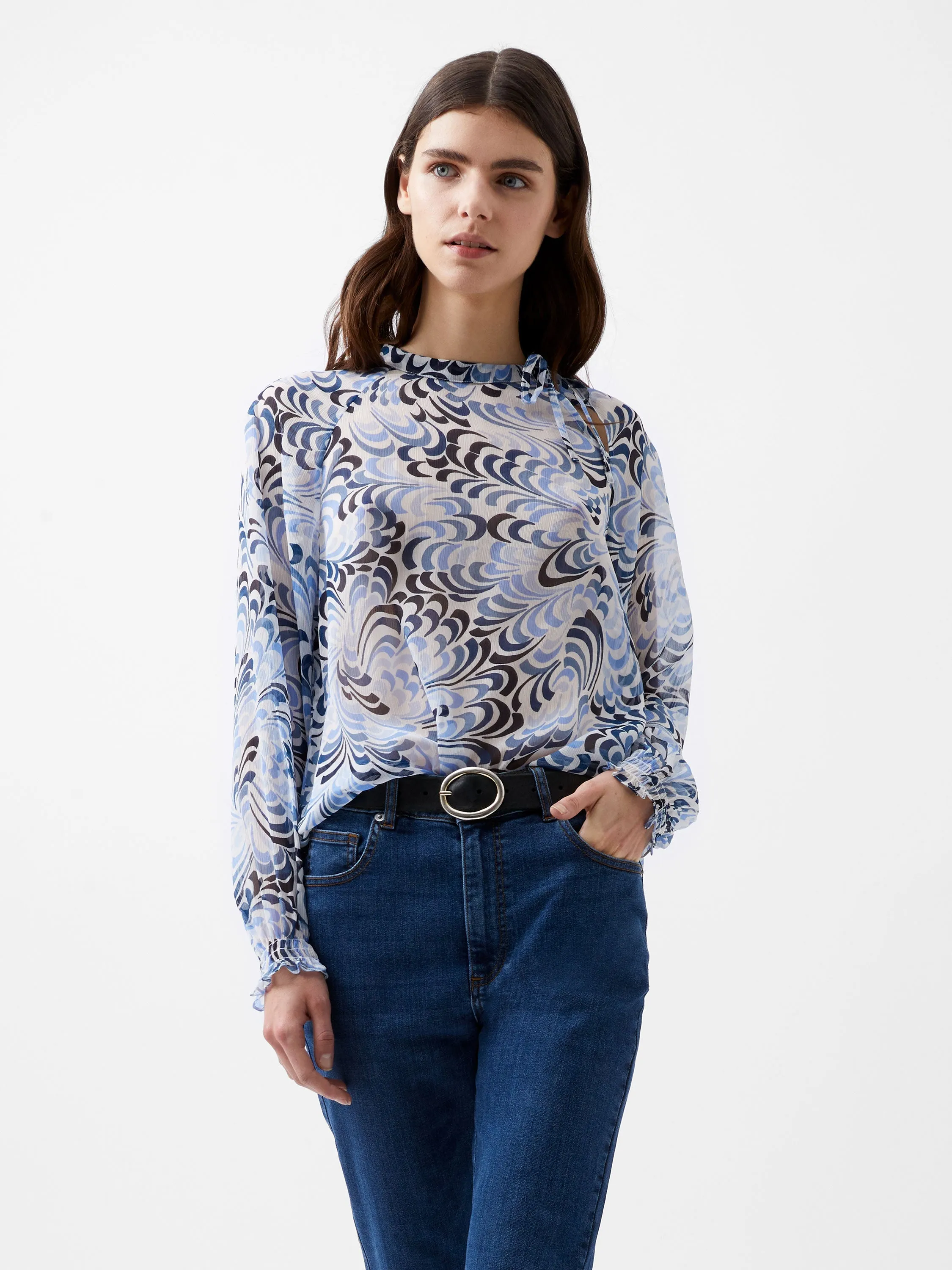 Diandra Hallie Crinkle Blouse