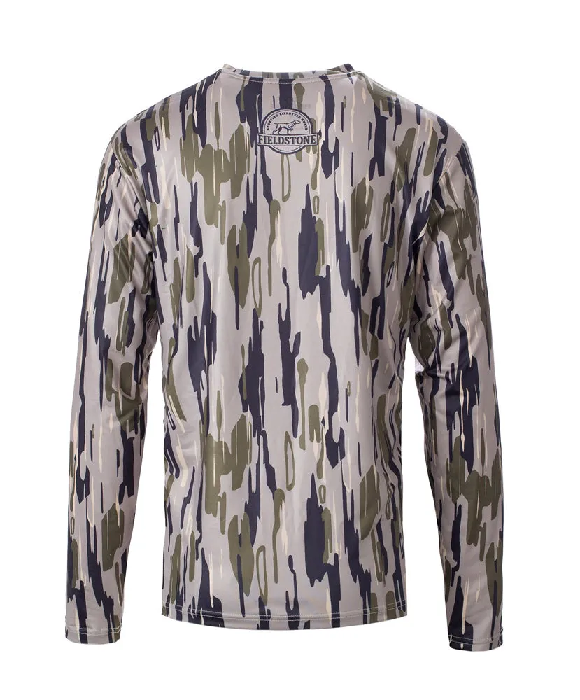 Fieldstone - Live Oak Camo Dry -Fit Pocketed Tee