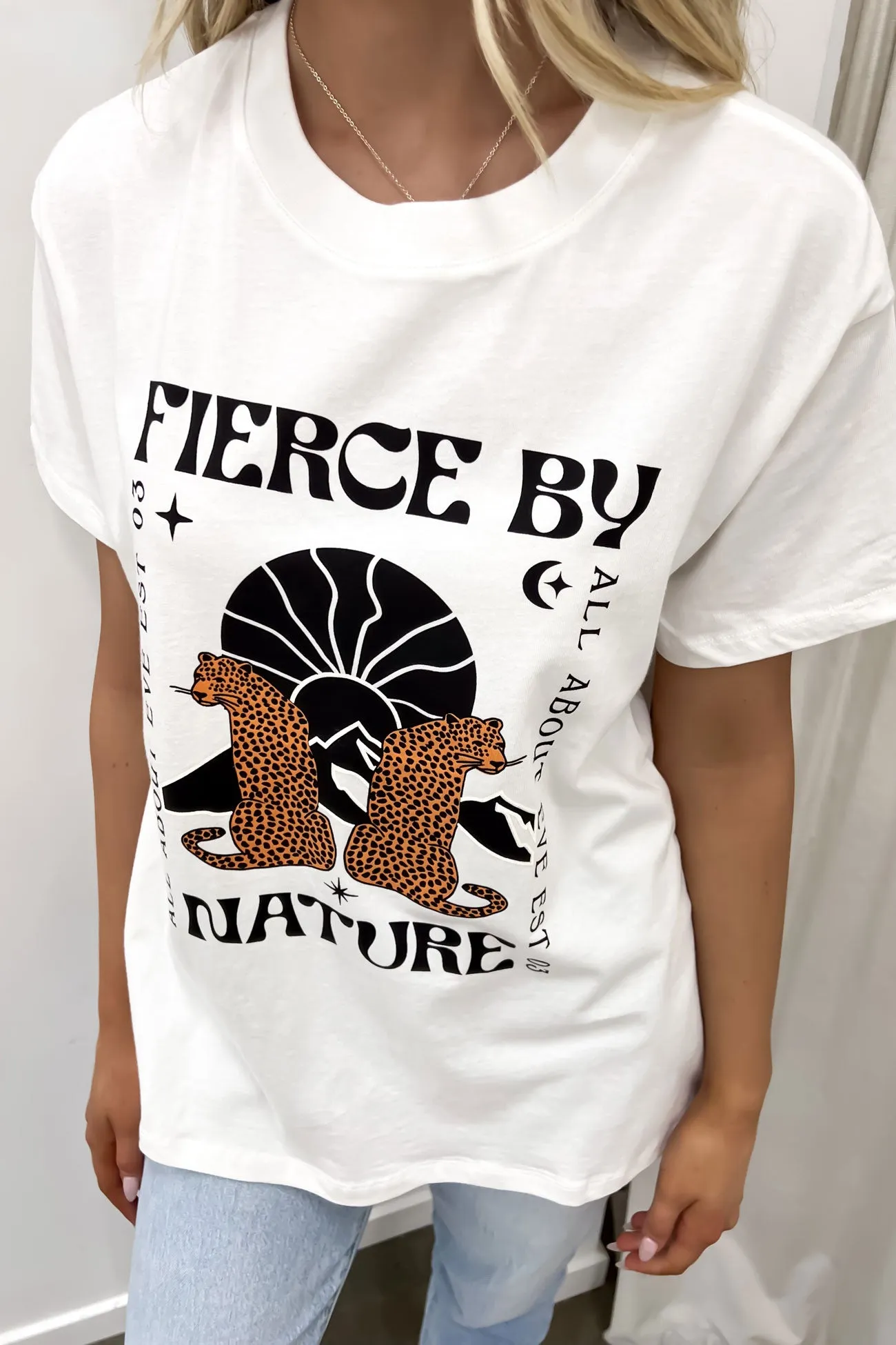 Fierce Standard Tee Vintage White