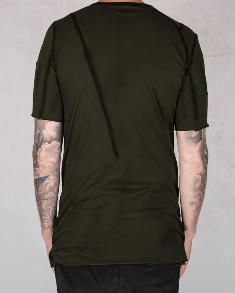 Fold up tshirt moss