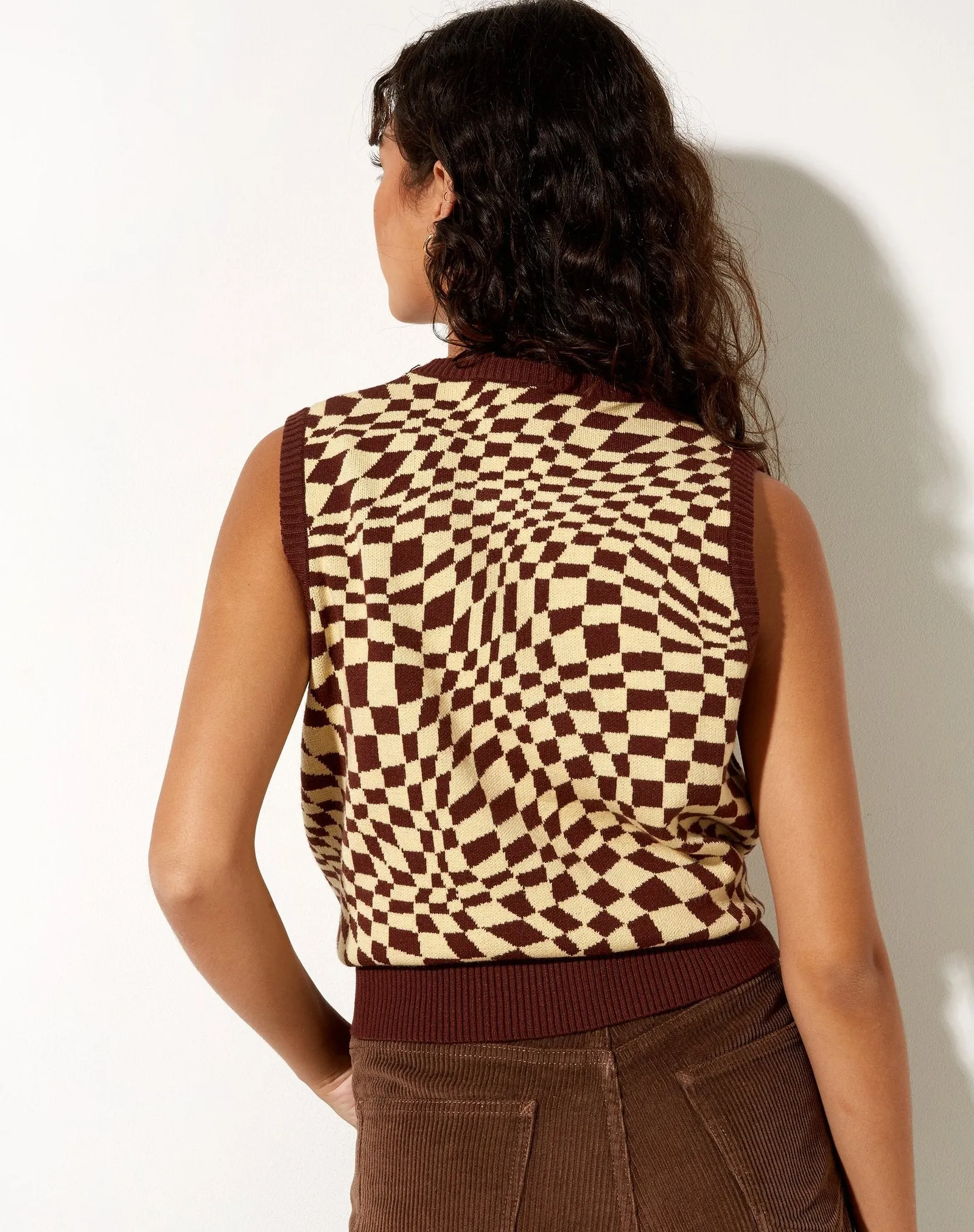 Gaira Sweater Vest by Motel Rocks