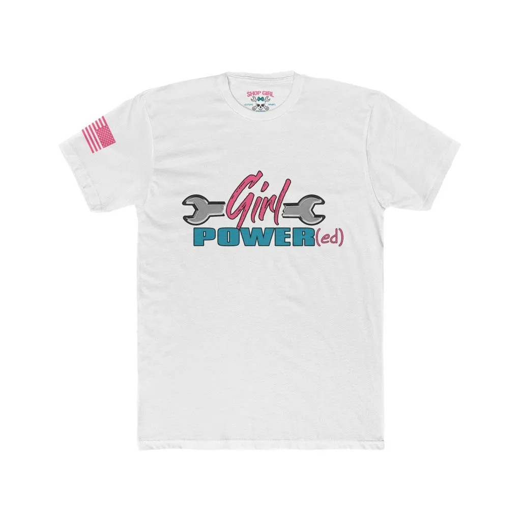 Girl Power(ed) Basic Cotton Crew Tee