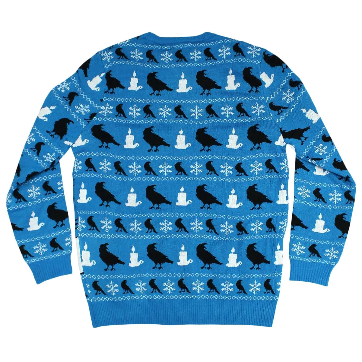 Greetings From the North Poe (Blue) / Knit Sweater