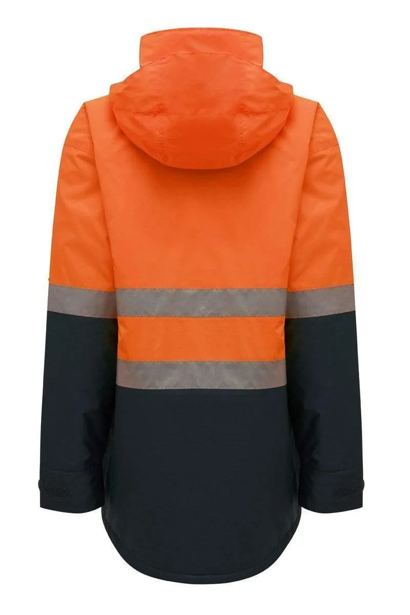 Hard Yakka Two Tone Quilted Taped Hi Vis Jacket Y06685