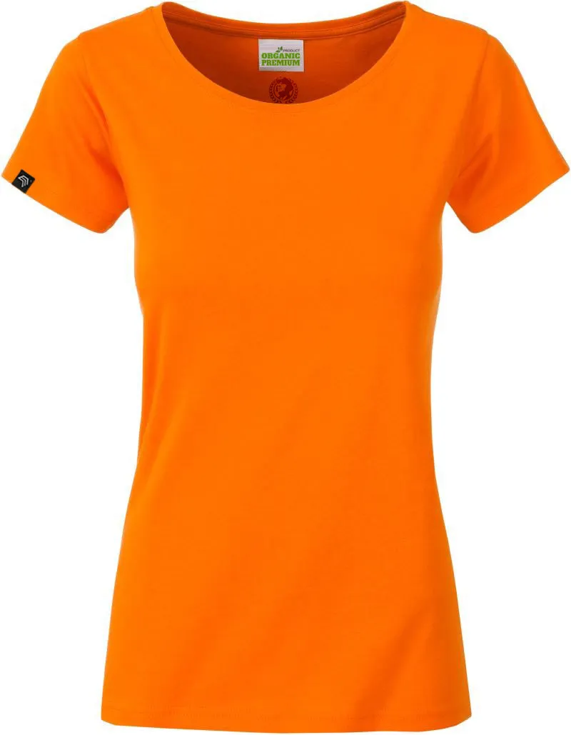 JAN 8007 ― Damen Bio-Baumwolle T-Shirt - Orange