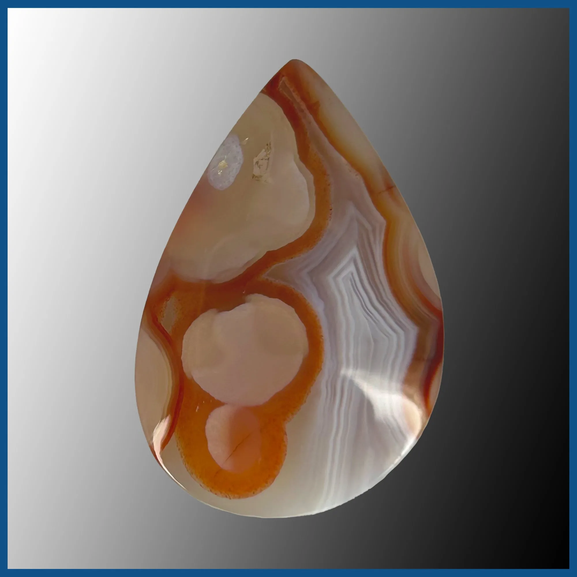 MAW210c Malawi Agate Cabochon