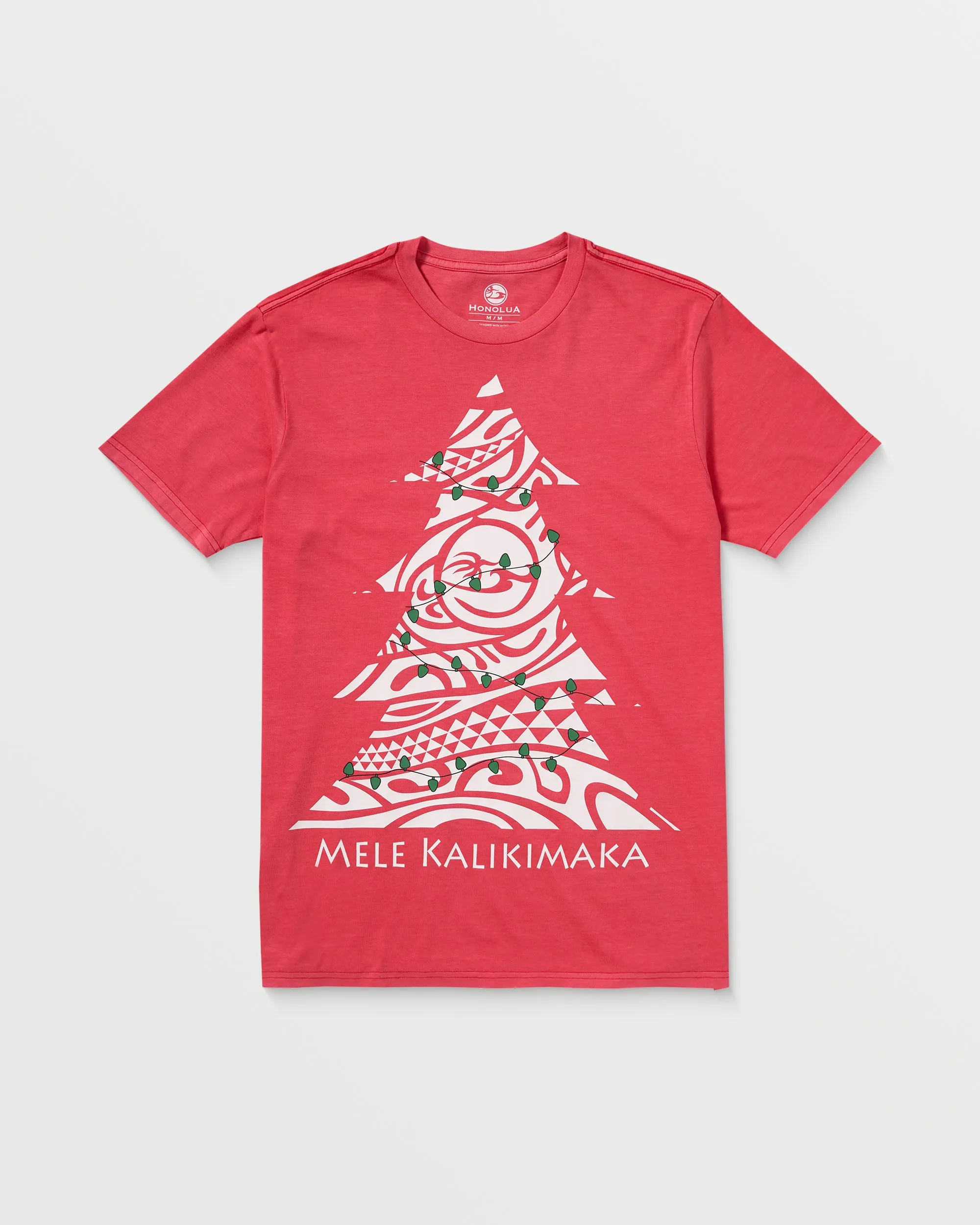 Mens Kalikimaka T-Shirt - Red