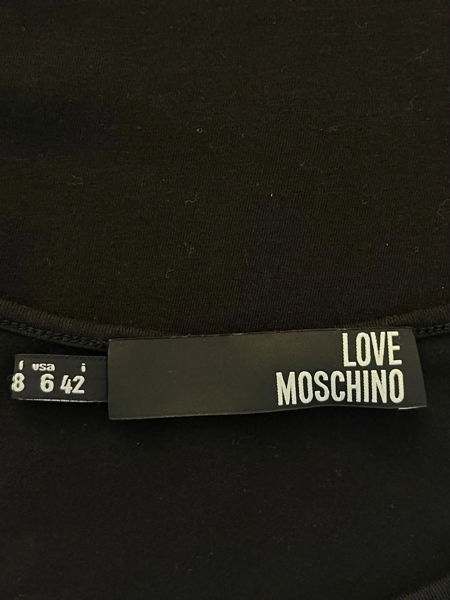 Moschino Cotton Top. Size 38IT