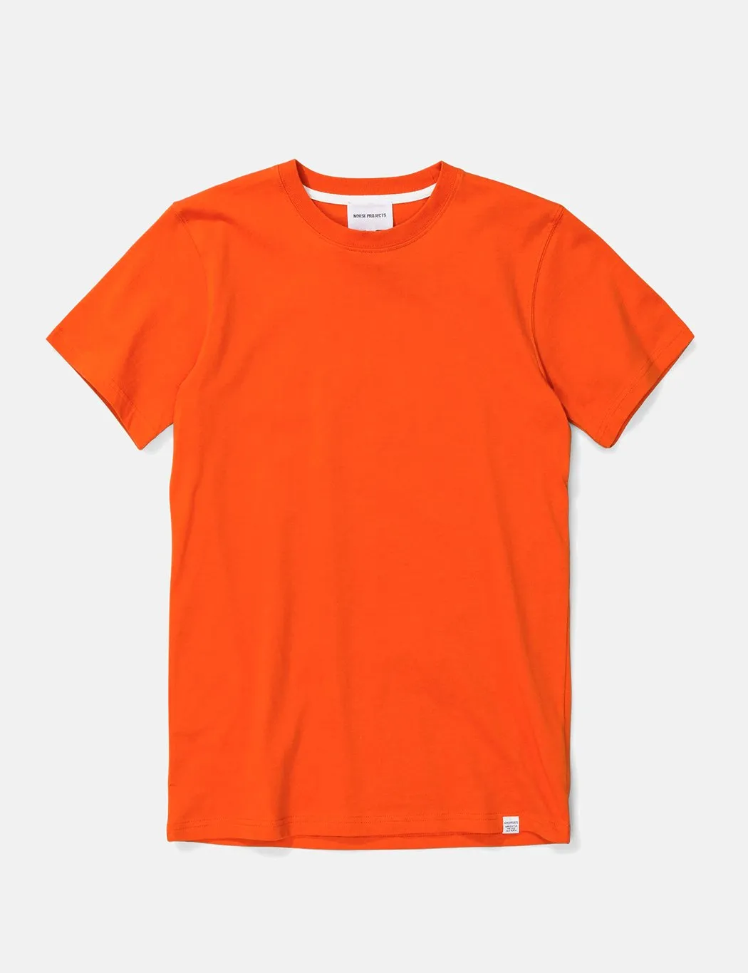 Norse Projects Niels Standard T-Shirt - Signal Orange