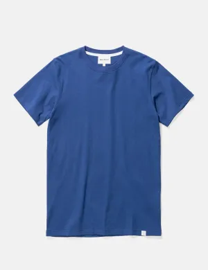 Norse Projects Niels Standard T-Shirt - Twilight Blue