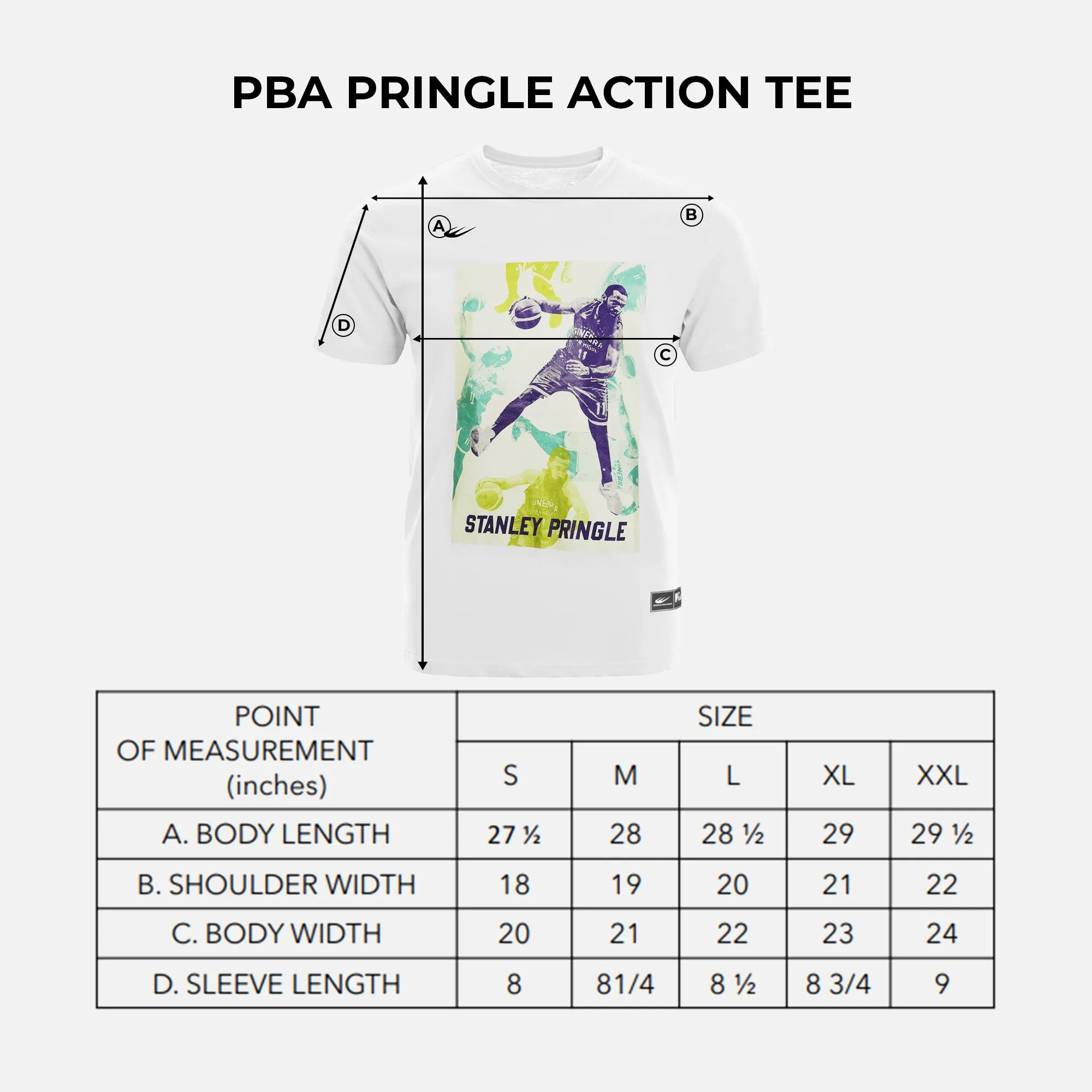 PBA PRINGLE ACTION TEE