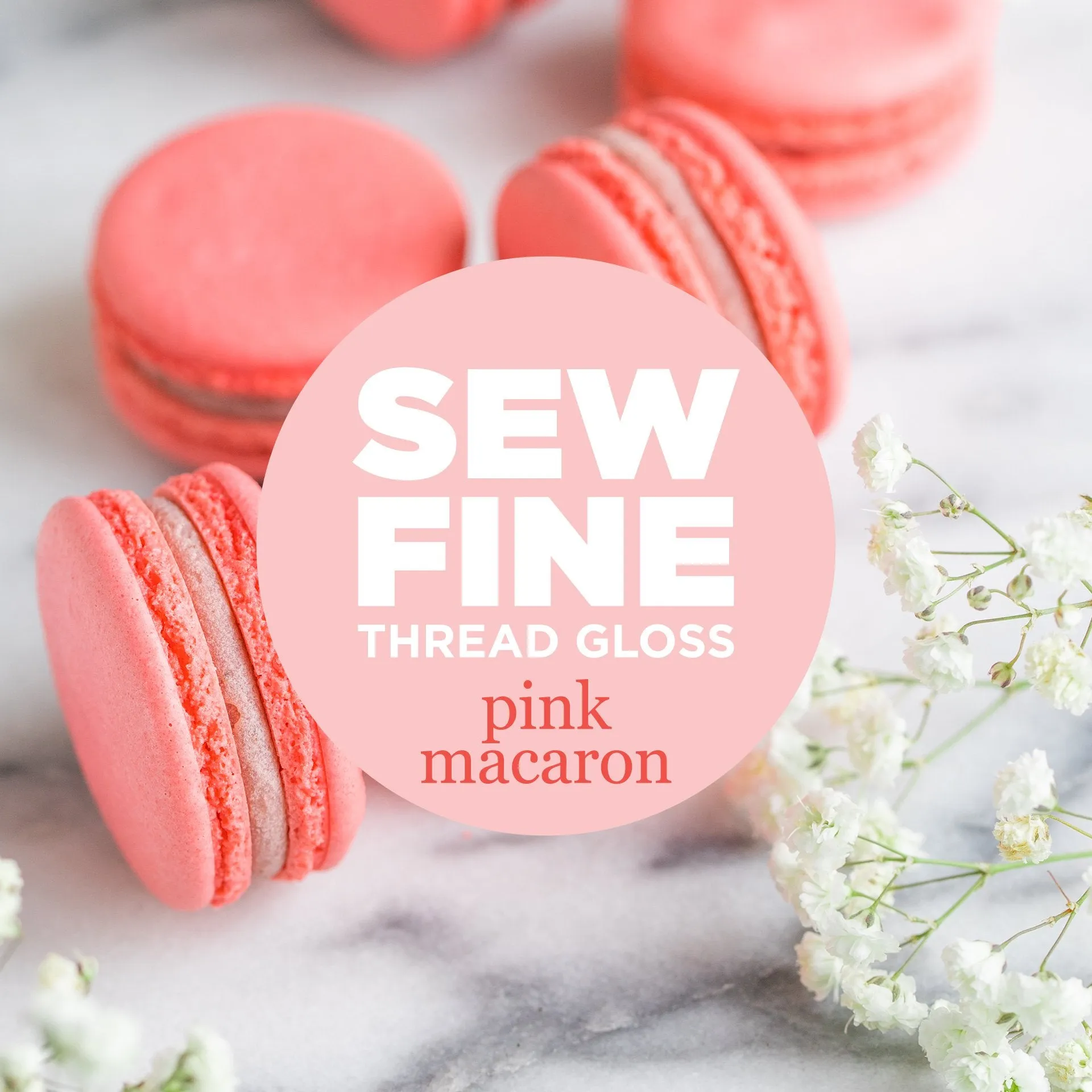 Pink Macaroon -  Sew Fine Thread Gloss