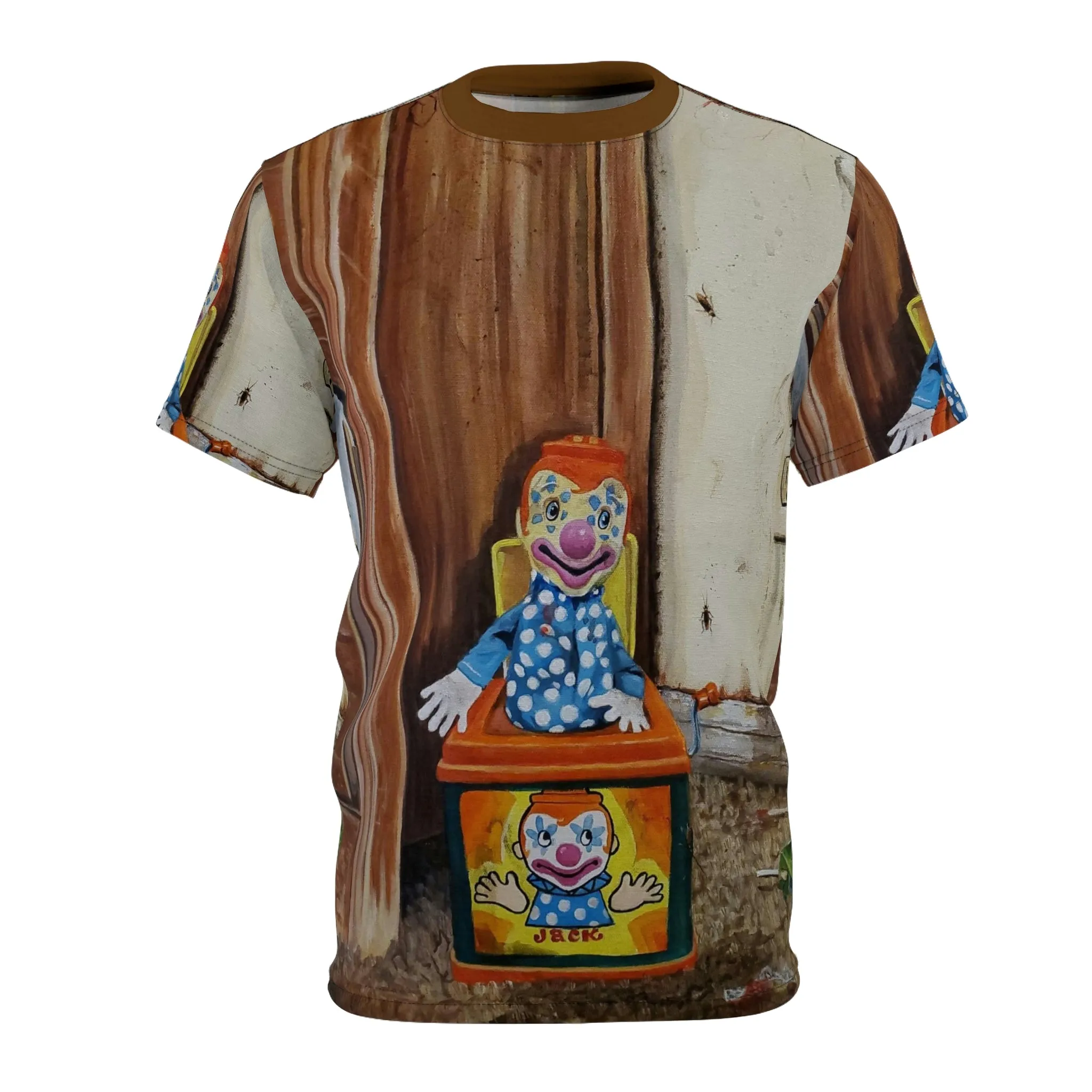 "Jack in the Box" Toys in the Hood #2 of series Unisex All Over Print Cut & Sew Tee