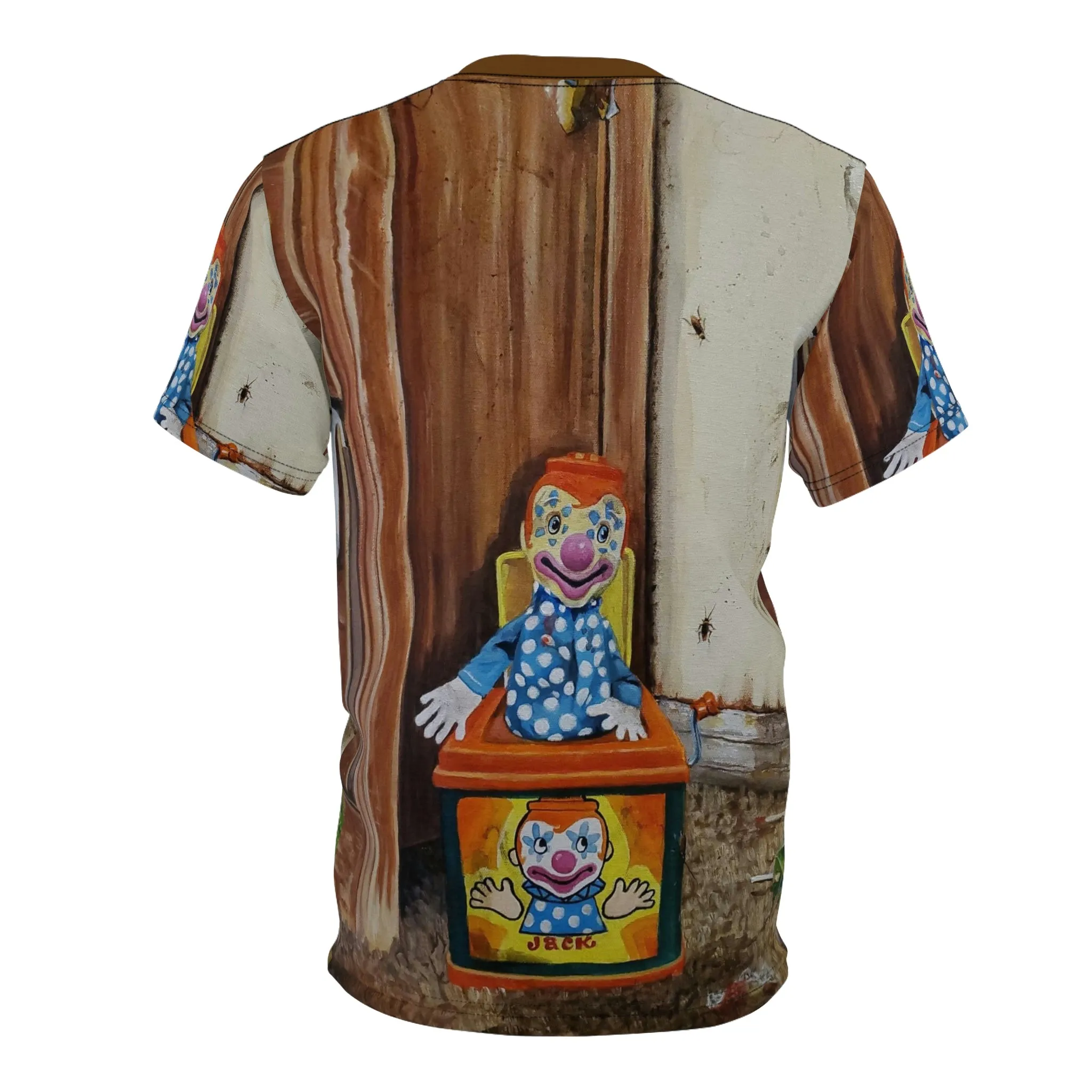 "Jack in the Box" Toys in the Hood #2 of series Unisex All Over Print Cut & Sew Tee