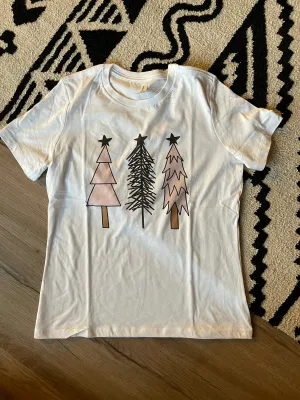 Rustic Christmas Tree Tee