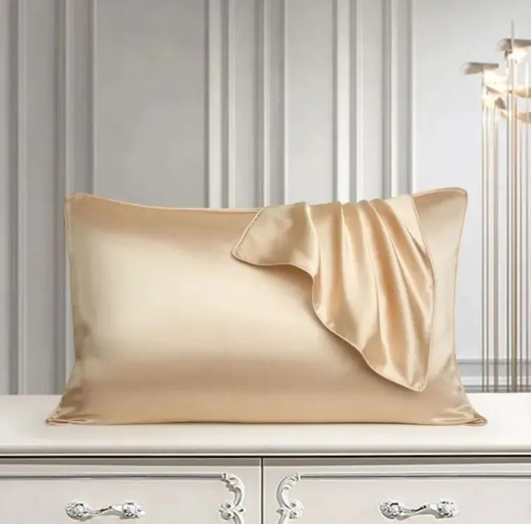 Silk Pillow Case Pure Silk Pillowcase Real Silk Pillowcase Natural Silk Pillowcase