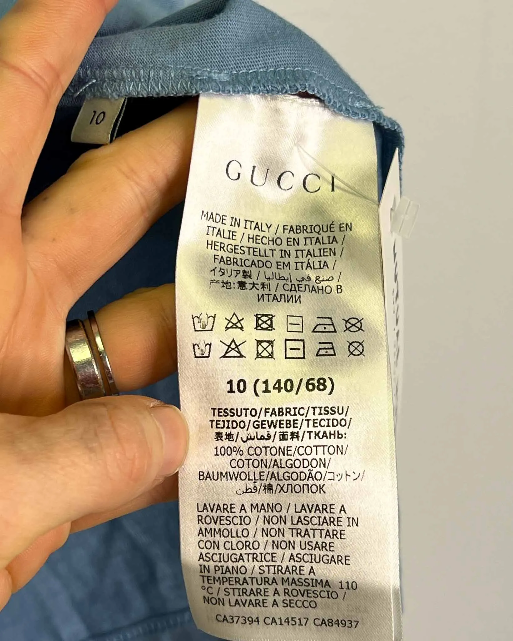 Size 10Y (XS) - Gucci Logo T-shirt