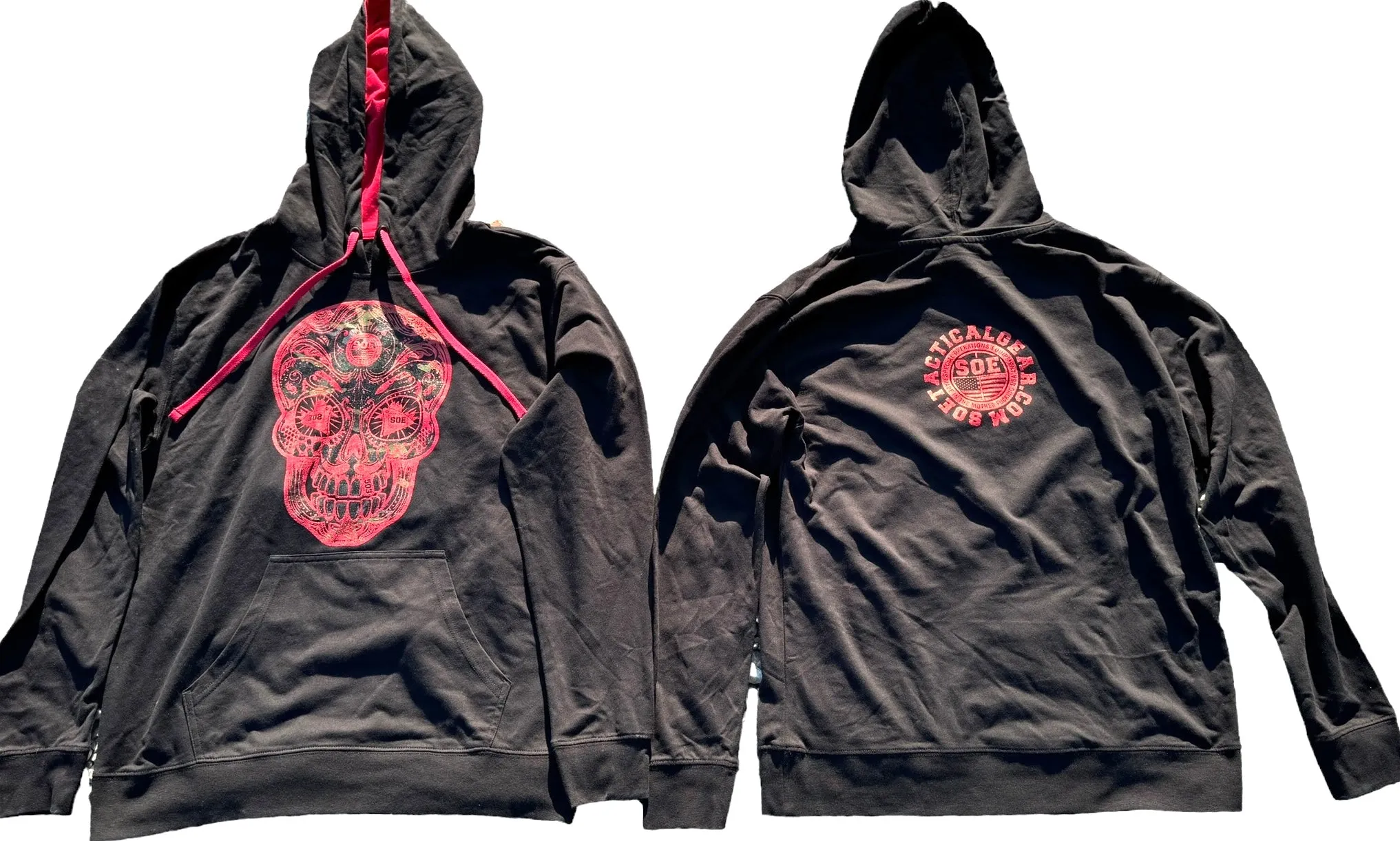 Sugar Skull Lightweight Hoodie