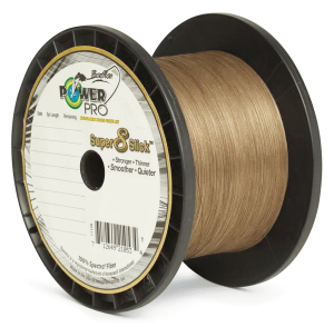 Super 8 Slick 1500yd Braided Line - Timber Brown - Power Pro