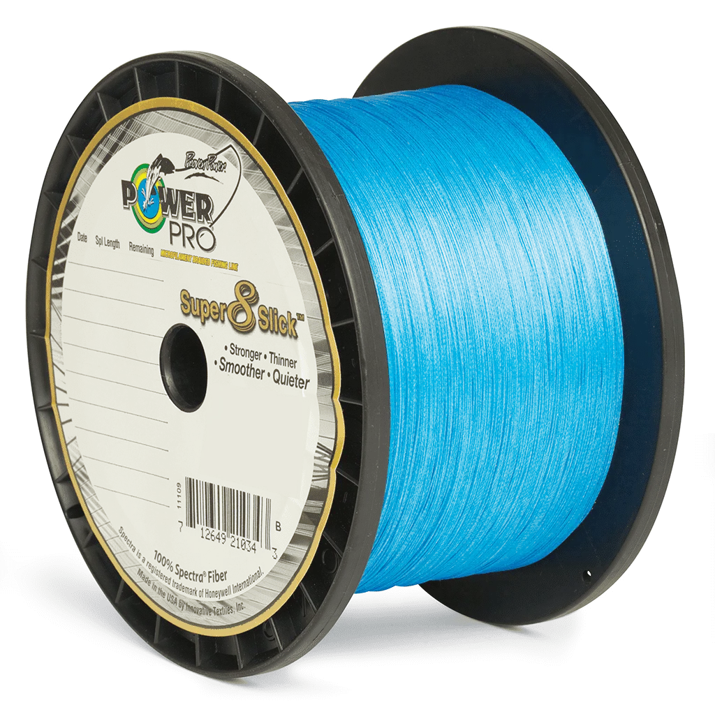 Super 8 Slick 3000yd Braided Line - Marine Blue - Power Pro