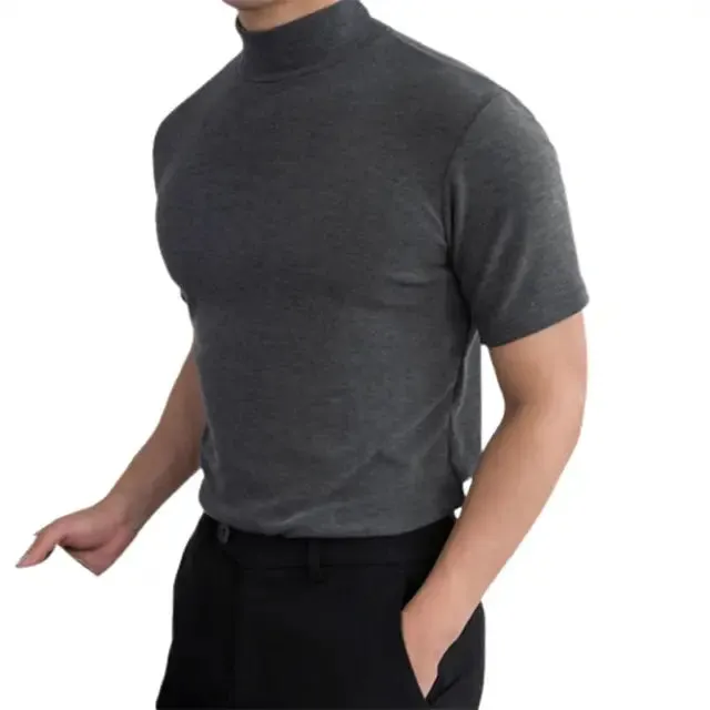 Twill Polyester Slim Fit T-Shirt