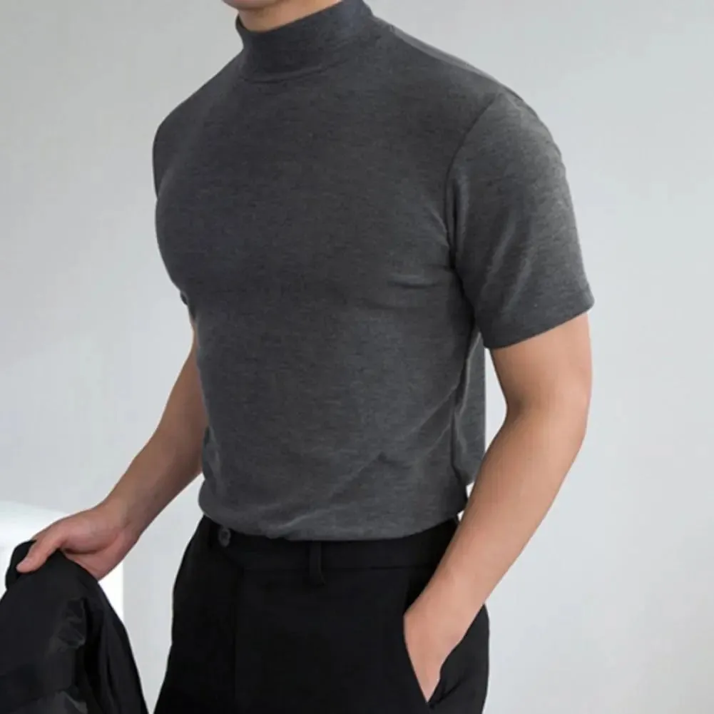 Twill Polyester Slim Fit T-Shirt