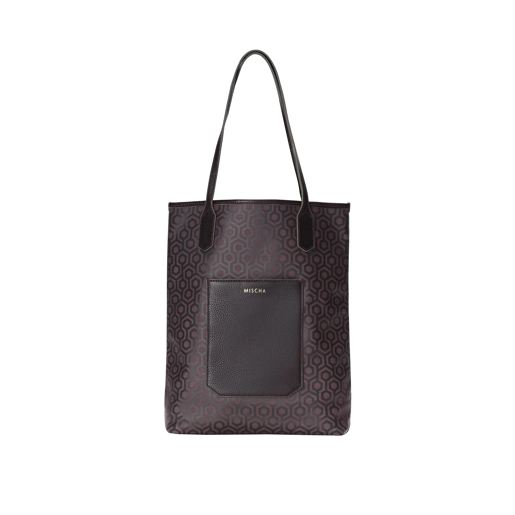 Vertical Tote - Rosewood